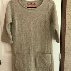 Pyne & Smith Clothiers wool dress with pockets